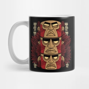 Tiki mask Mug